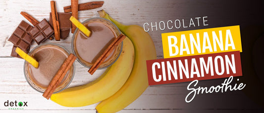Chocolate 🍫 Banana 🍌 Cinnamon Smoothie