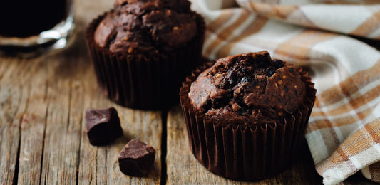 Detox 🌱 Chocolate 🍫 Sweet Potato 🍠 Muffins