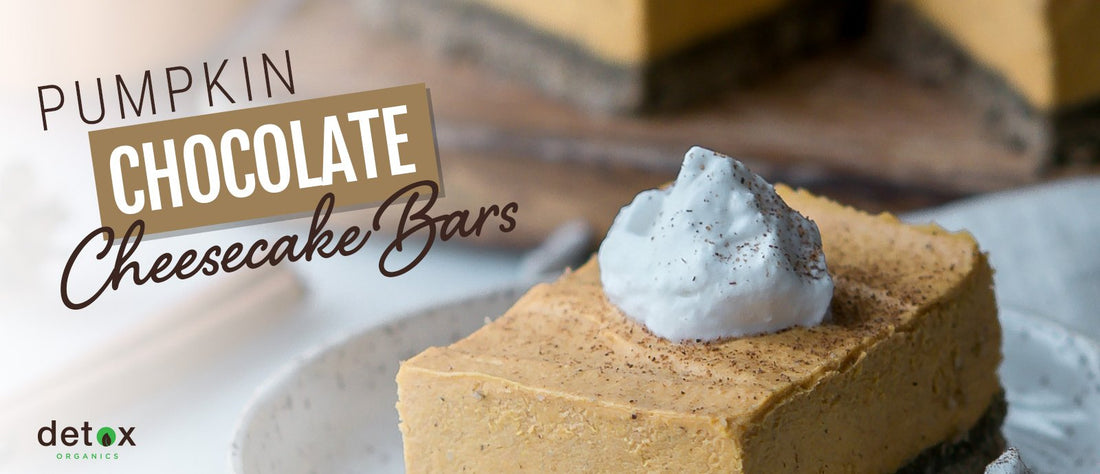 Pumpkin Chocolate Cheesecake Bars