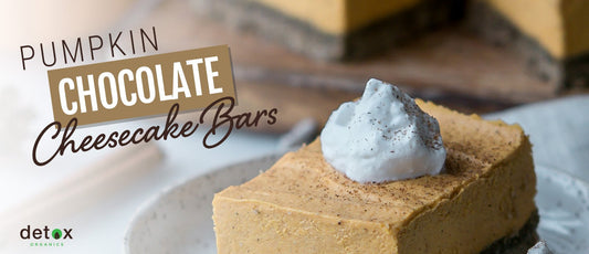 Pumpkin Chocolate Cheesecake Bars
