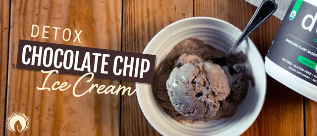 Detox Chocolate Chip Ice Cream