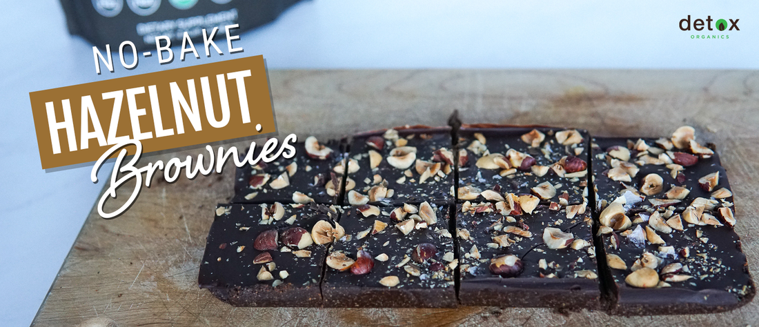 No-Bake Hazelnut Brownies