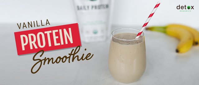 Vanilla Protein Smoothie Recipe Image