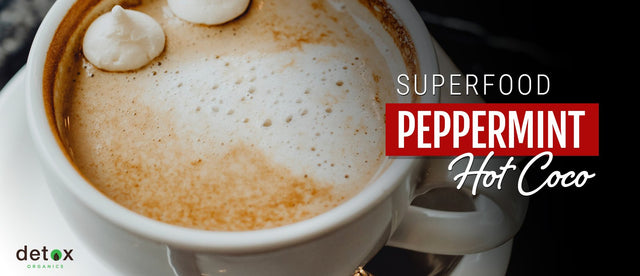 Superfood Peppermint Hot Cocoa