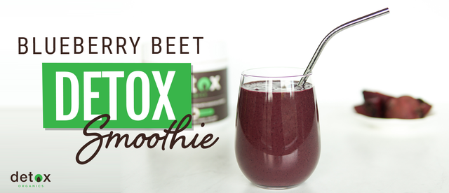 Blueberry Beet Detox Smoothie