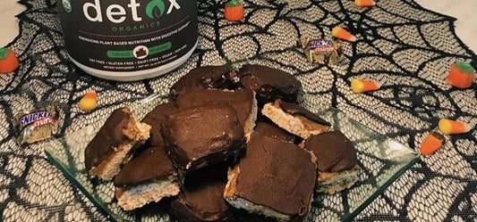 Homemade Detox Snicker Bars